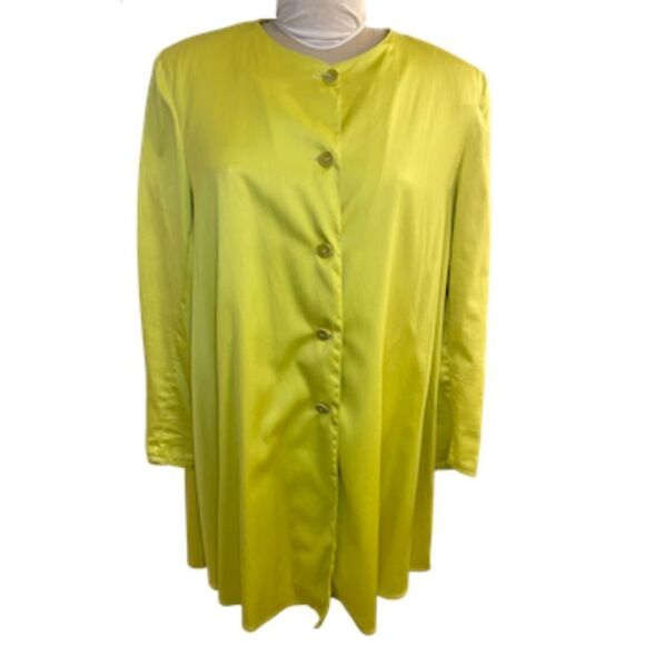 Basile Italy Two Piece Shorts Suit Neon Green Euro Sz 44 (US L)Jacket & Shorts - Picture 2 of 16